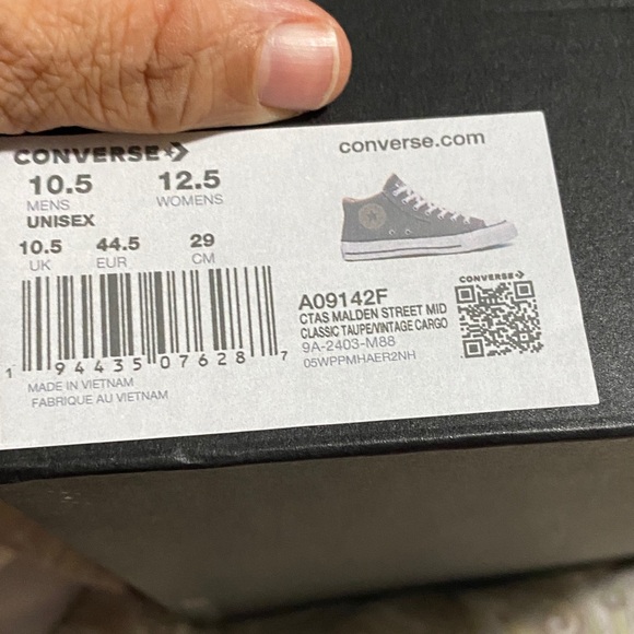 Converse Men's Taupe Sneakers - Picture 4 of 4